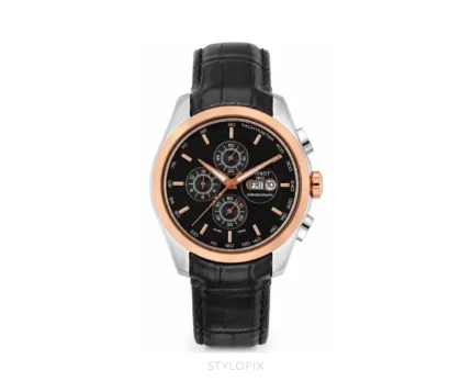 Tissot Couturier Dare Day Date Indicator Leather Strap Quartz - Tissot First Copy Watches