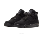 Air Jordan Retro 4 Black Cat - Jordan First Copy Shoes