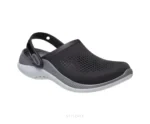 Crocs Literide 360 Black Grey - First Copy Crocs