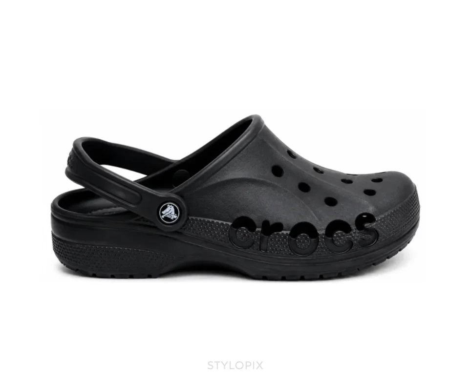 Crocs Baya Black - First Copy Crocs
