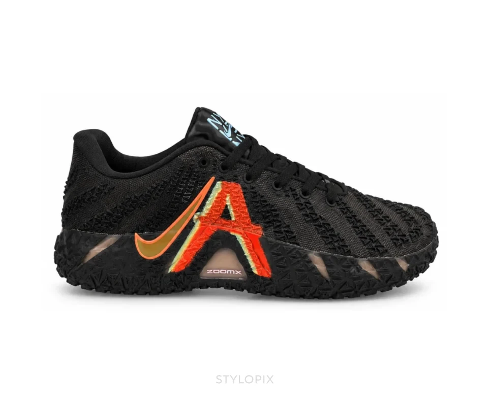 Nike JA E NY Black Total Orange Neon Yellow Bright Crimson - Nike First Copy Shoes