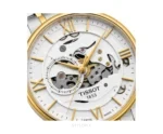 Tissot Open heart White Dial With Grey Automatic Skeleton - Tissot First Copy Watches