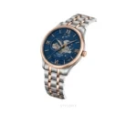 Tissot Open Heart Blue Dial With Rose Gold Automatic Skeleton - Tissot First Copy Watches