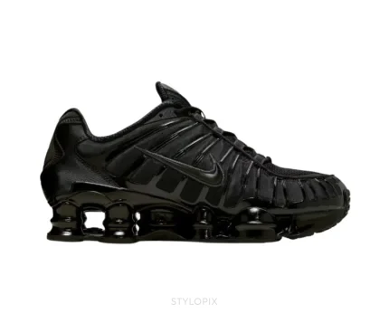 Nike Shox TL Tainers Metallic Full Black - Nike First Copy Shoes