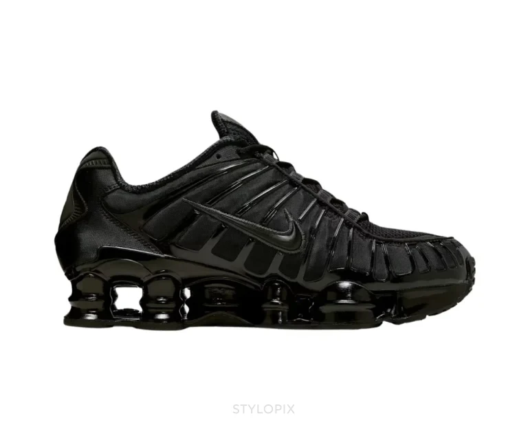 Nike Shox TL Tainers Metallic Full Black - Nike First Copy Shoes