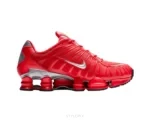 Nike Shox TL Speed Red and Metallic Silver - Nike First Copy Shoes