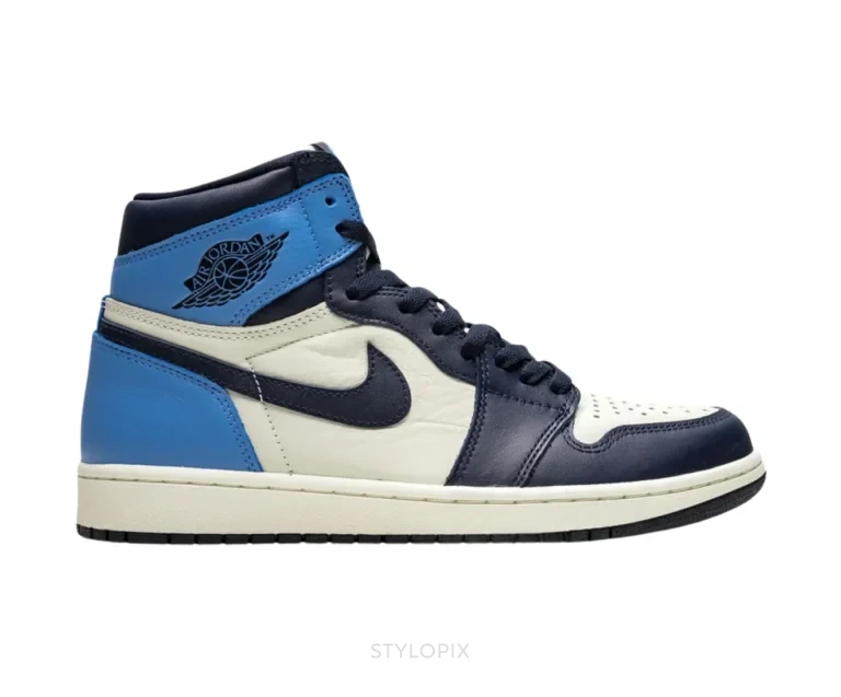 Nike Air Jordan Retro 1 High Obsidian Blue - Nike First Copy Shoes