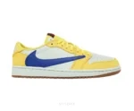Nike Air Jordan 1 Retro Low OG SP Travis Scott Canary - Nike First Copy Shoes