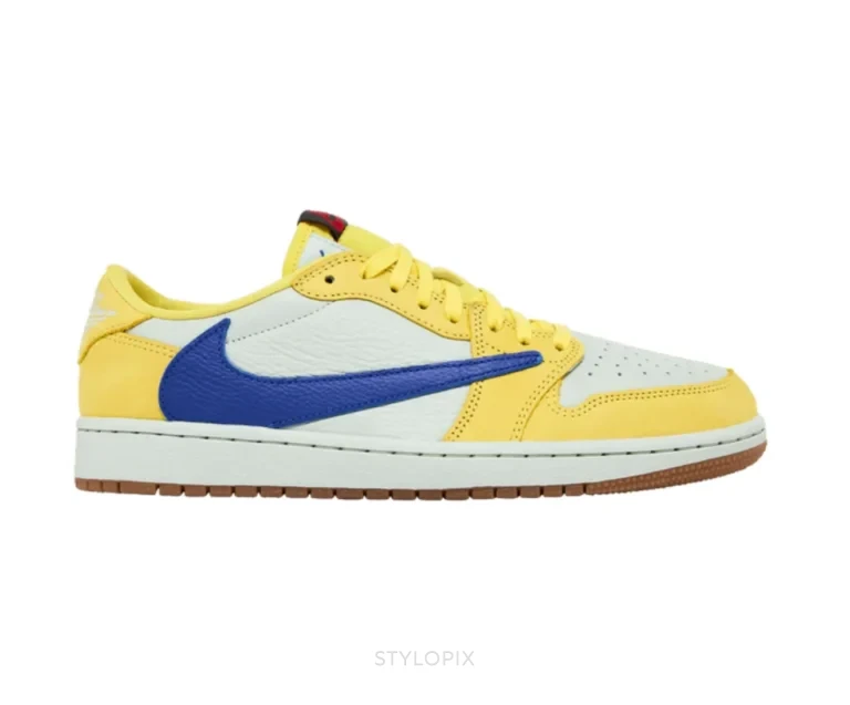 Nike Air Jordan 1 Retro Low OG SP Travis Scott Canary - Nike First Copy Shoes