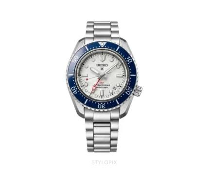 Seiko Prospex GMT Silver Blue White Dial Automatic - Seiko First Copy Watches