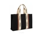 Chloe Woody Tote Bag Black - First Copy Tote Bag