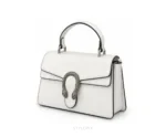 Gucci Dionysus Top Handle Patent Leather White With Original Box Dust Cover High End - First Copy Sling Bag