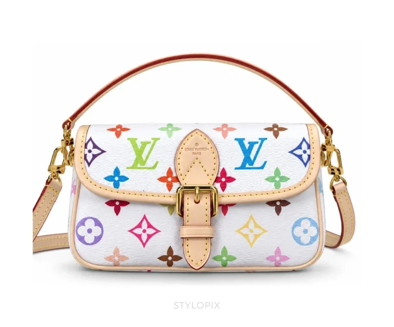 Louis Vuitton Diane Nano White Monogram with Original Double Box High End - First Copy Sling Bag