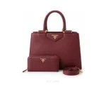 Prada Combo Maroon Color Shoulder Bags - Prada First Copy Bags