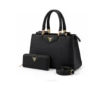Prada Combo Black Color Shoulder Bags - Prada First Copy Bags