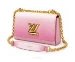 Louis Vuitton Twist MM Pink Shoulder Bag with Original Double Box Packaging Shoulder Bag - LV First Copy Bag