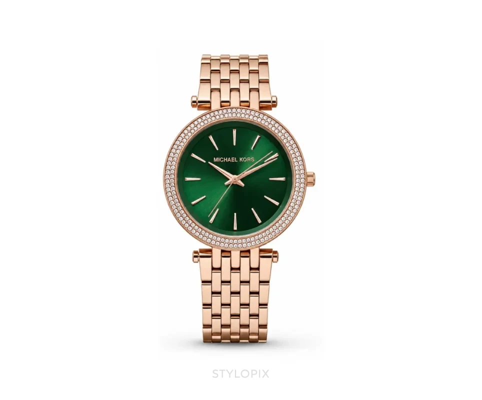 Michael kors darci slim MK3552 Green Dial Quartz - Michael Kors First Copy Watches