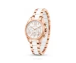 Michael Kors With White Dial And White Chain Chronograph-Quartz - Michael Kors First Copy Watches