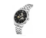 Tissot Open Heart Black Dial Automatic Skeleton - Tissot First Copy Watches