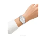 Tommy Hilfiger With Chronograph White dial With Silver Metal Strap 36mm Quartz - Tommy Hilfiger First Copy Watches