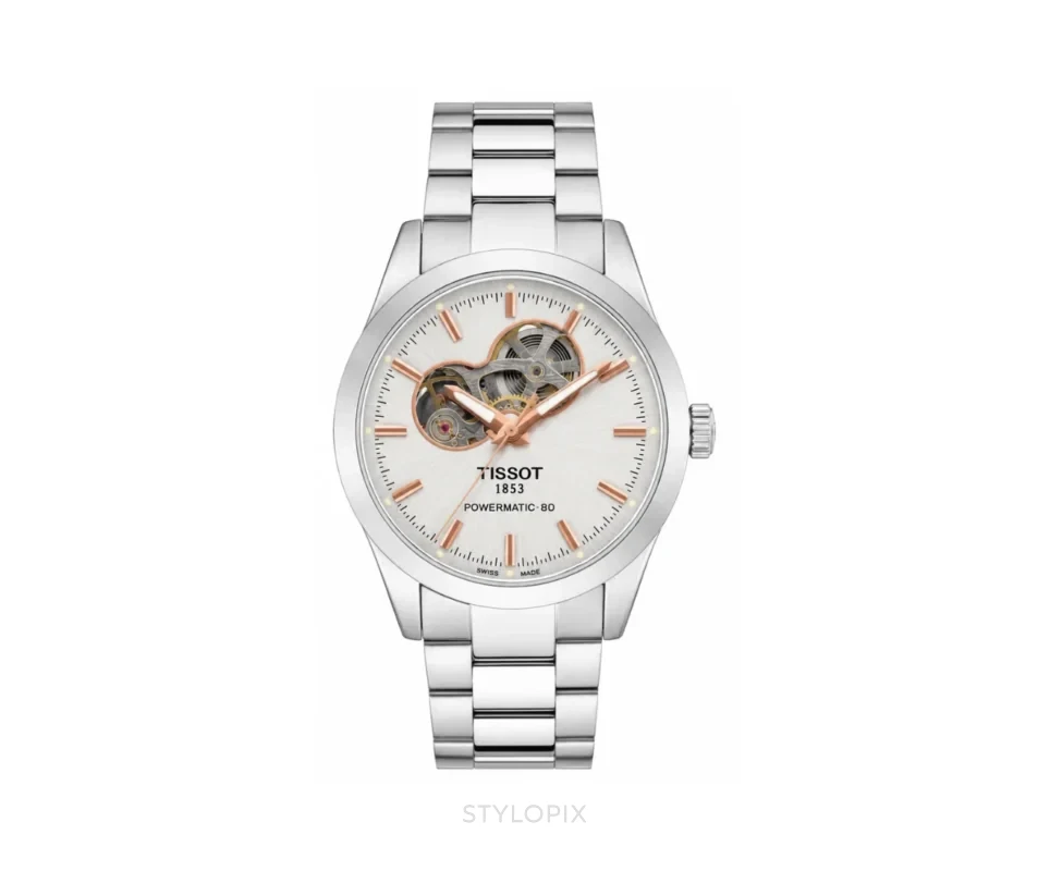 Tissot Gentleman Powermatic 80 Open Heart Automatic - Tissot First Copy Watches