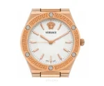 Versace Original Series Rose Gold Metal Strap And White Dial Quartz - Versace First Copy Watches