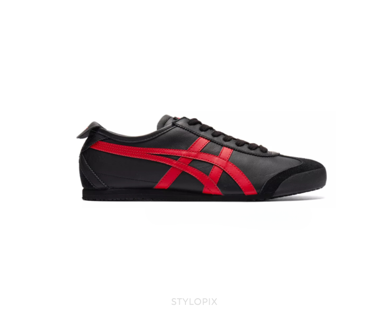 Onitsuka Tiger Mexico 66 Black Classic Red - Onitsuka Tiger First Copy Shoes