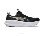 Asics Gel Nimbus 28 Black Feather Grey - Asics First Copy Shoes