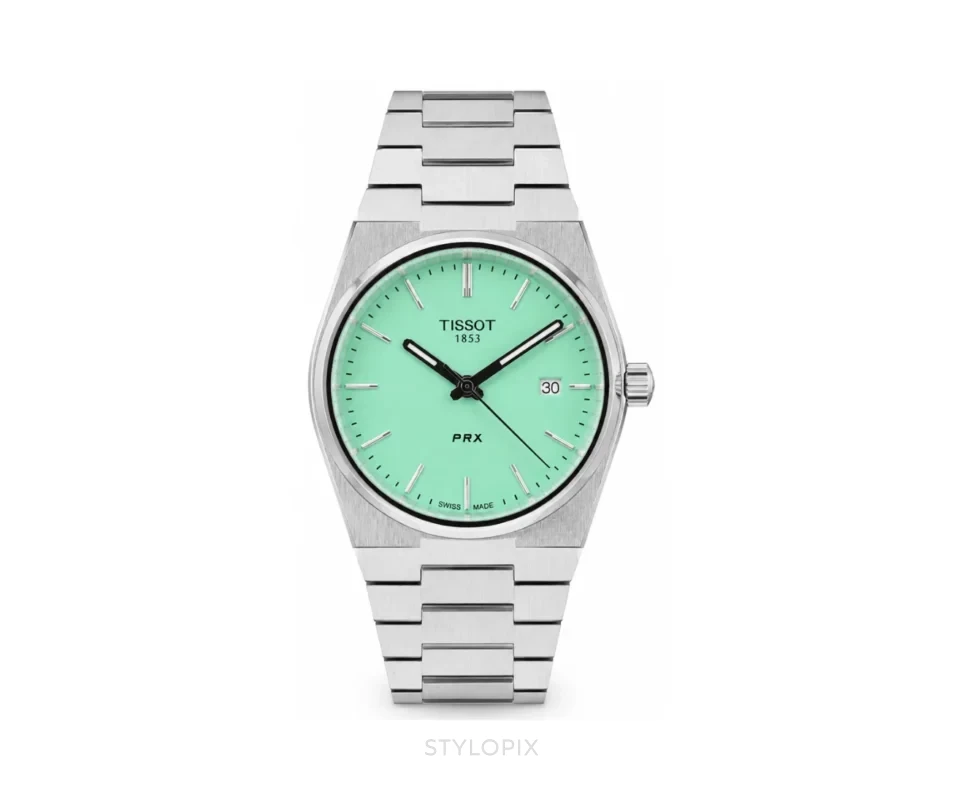 Tissot Prx Dial 40mm Tiffany Color Quartz - Tissot First Copy Watches