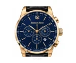 Audemars Piguet With Choronograph Black Leather Strap Automatic - Audemars Piguet First Copy Watches