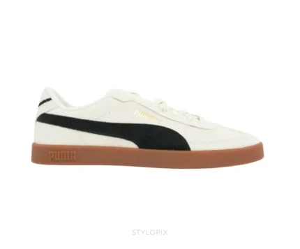 PUMA Club II in Stone & Black - Puma First Copy Shoes
