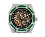 Frosted Audemars Piguet Royal Oak Double Balance Wheel Openworked Skeleton Automatic - Audemars Piguet First Copy Watches