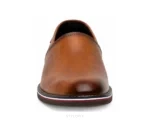 Tommy Hilfiger Tan Camel Brown Moccasins - First Copy Formal Shoes