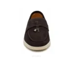 Loro Piana Dark Brown - First Copy Formal Shoes