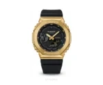 Casio G-Shock GM-2100G-1A9 Gold Black Quartz - G Shock First Copy Watches