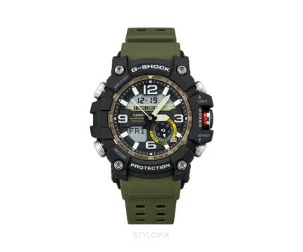 Casio G-Shock GG-1000-1A3 Mud Master Olive Green Quartz - G Shock First Copy Watches