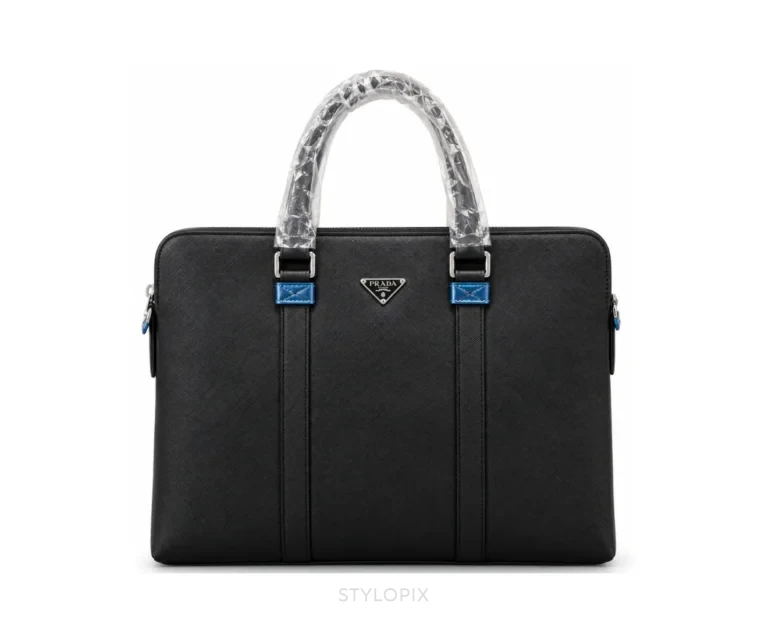 Prada Laptop Bag with Dust Cover Business Bags - First Copy Laptop Bag