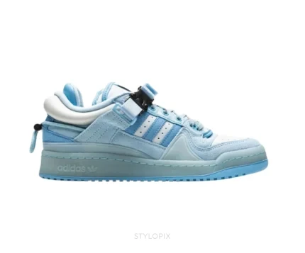 Adidas x Bad Bunny Forum Buckle Low Blue Tint - Adidas First Copy Shoes