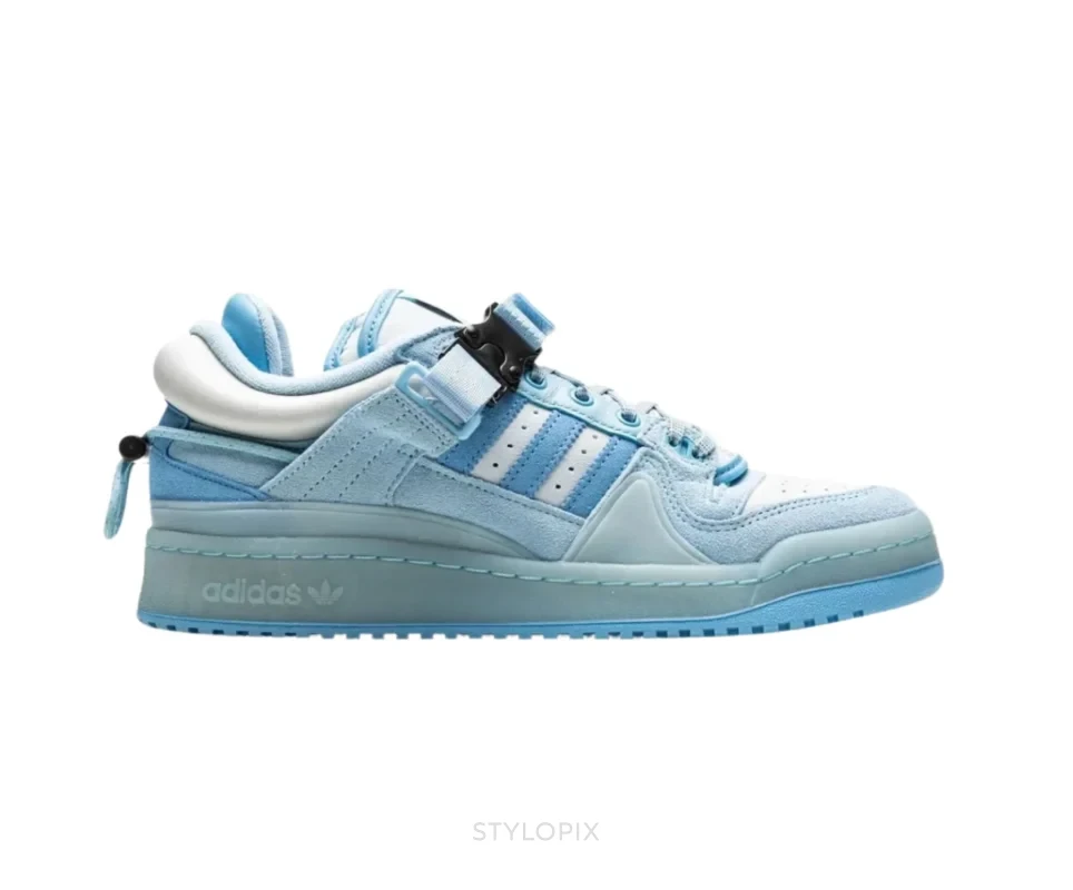 Adidas x Bad Bunny Forum Buckle Low Blue Tint - Adidas First Copy Shoes