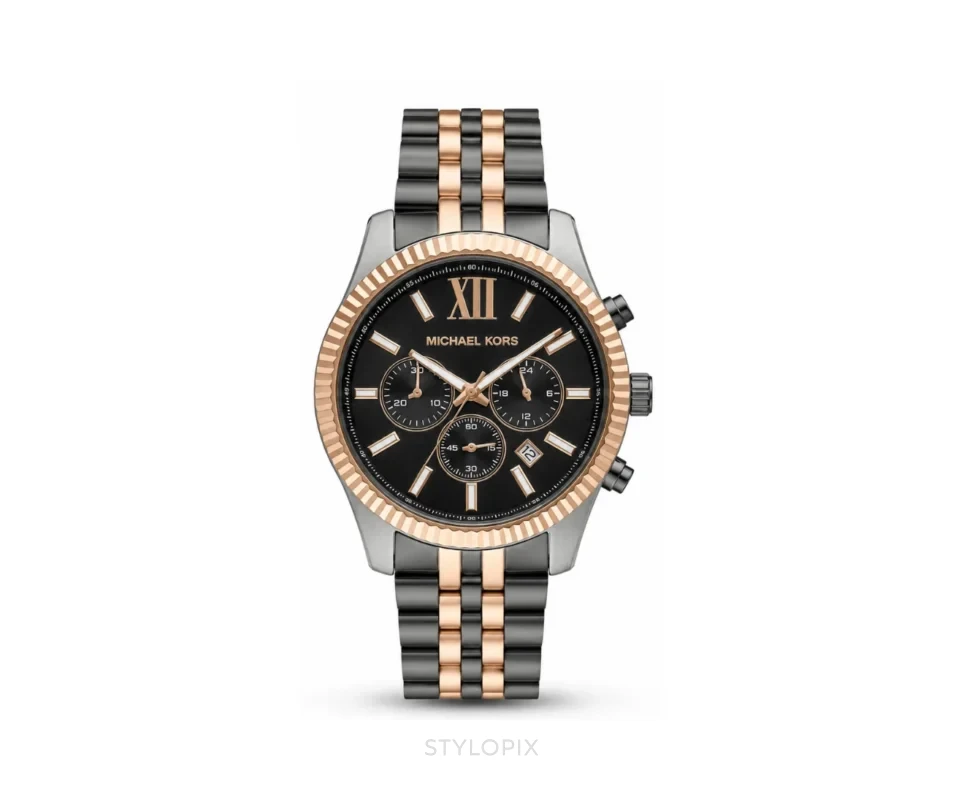 Michael Kors Dynamic Lexington With chronograph Black Dial Quartz - Michael Kors First Copy Watches