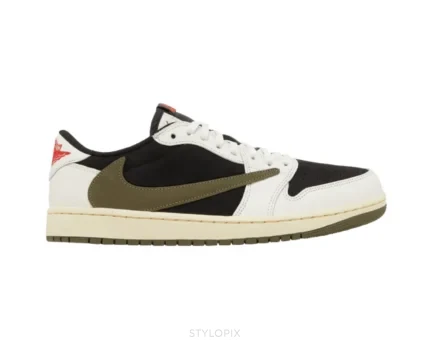 Air Jordan 1 Low x Travis Scott Olive - Nike First Copy Shoes