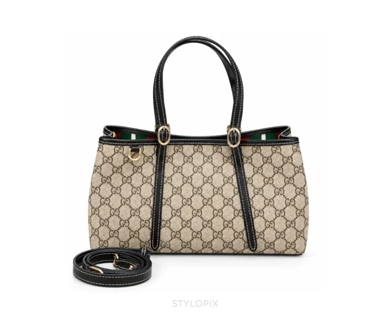 Gucci CB GG Emblem Medium Tote With Dust Cover Carry Bag High End - First Copy Tote Bag