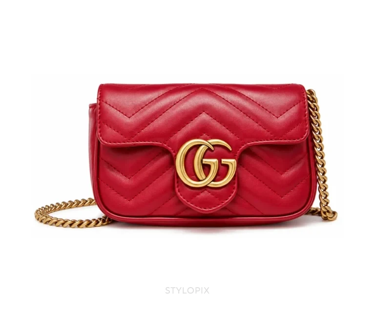 Gucci GG Marmont Super Mini Red - First Copy Sling Bag