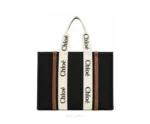 Chloe Woody Tote Bag Black - First Copy Tote Bag