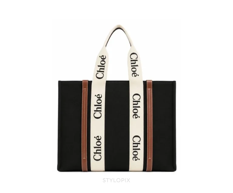 Chloe Woody Tote Bag Black - First Copy Tote Bag