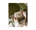 Gucci GG Marmont Super Mini White Cream - First Copy Sling Bag