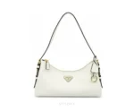 Prada CB White Aimee Shoulder Bag with Original Box & Carry Bag - First Copy Sling Bag