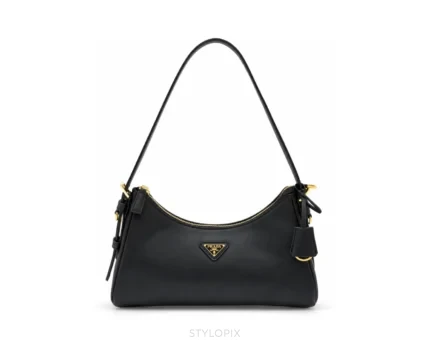 Prada CB Black Aimee Shoulder Bag With Original Box & Carry Bag - First Copy Sling Bag