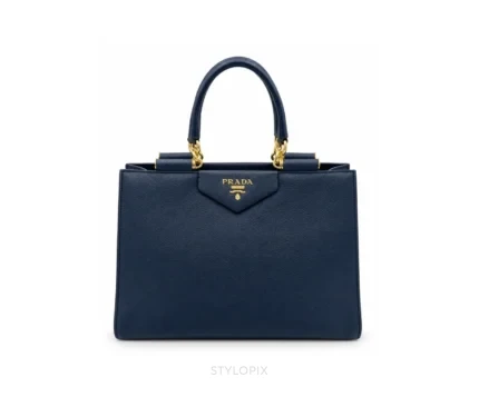 Prada Combo Dark Blue Color Shoulder Bags - Prada First Copy Bags