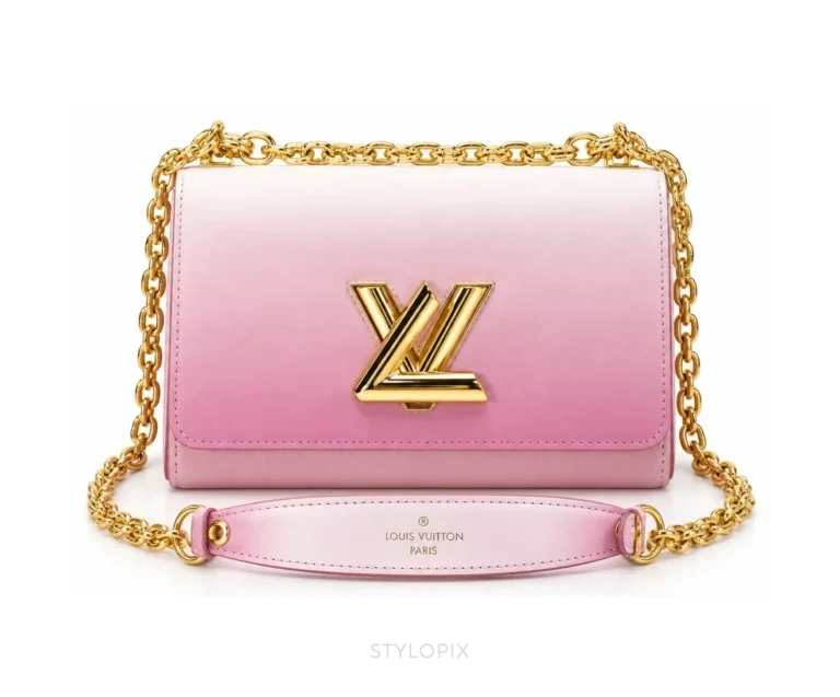 Louis Vuitton Twist MM Pink Shoulder Bag with Original Double Box Packaging Shoulder Bag - LV First Copy Bag